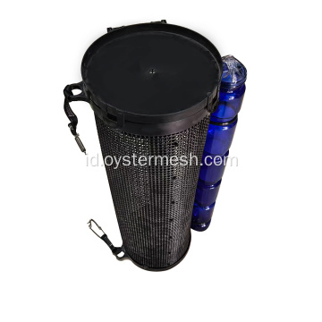 Tumbler penyemaian tiram silinder dengan float udara